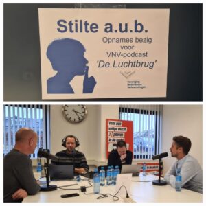 Interne podcast voor Vereniging voor Nederlandse Verkeersvliegers
