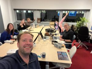 Matthijs Holtrop geeft podcast workshop bij NPO